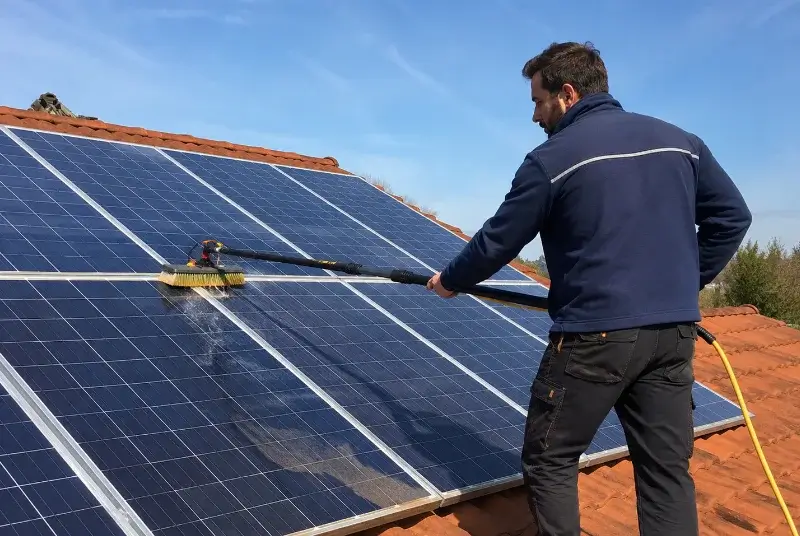 Nettoyage et entretien de panneaux solaires à Valréas